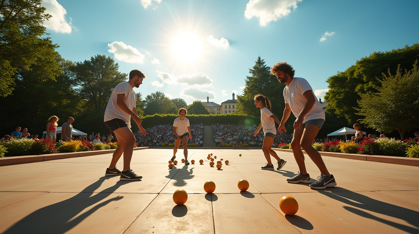 Déroulement typique d’un stage de pétanque